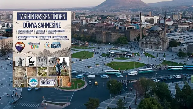 Kayseri'nin yeni hedefi: Kültür ve spor başkenti olmak