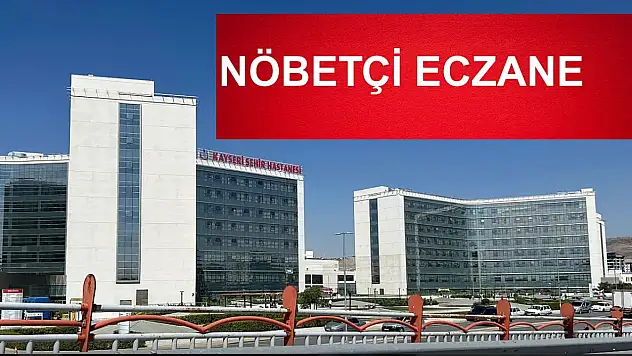 Kayseri Nöbetçi Eczaneler ( 22 Haziran)