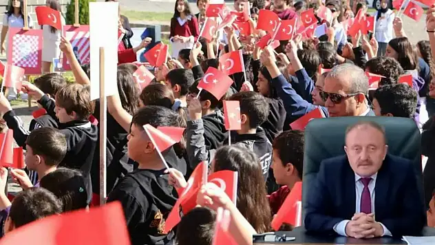 Kayseri okulları ''Bayrak Sevgisi'' temasıyla başladı: Müdür Öztürk'ten yeni dönem mesajı!