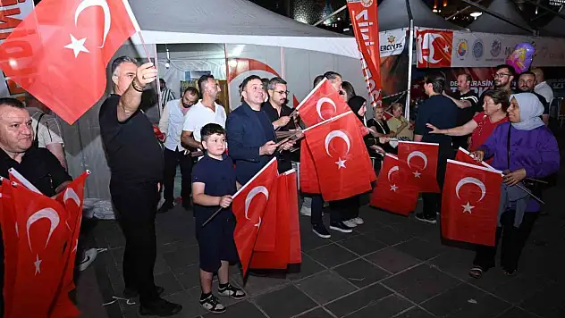 Kayseri OSB 15 Temmuz'da meydanlardaki yerini aldı!