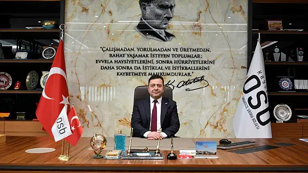 Kayseri OSB Başkanı Yalçın: 'Türkiye ekonomisi 19 çeyrektir büyüyor'