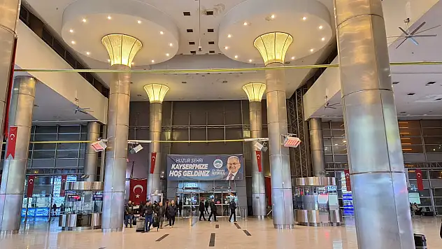 Kayseri otogarında yeni dönem! Valizler tek tek incelenmeye başladı
