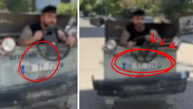 Kayseri plakalı çöp, Nevşehir'i salladı: Kayserililerin tepkisini topladı!