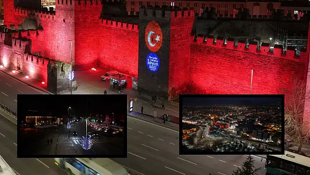 Kayseri, ramazanı ışık şölenleriyle karşıladı!