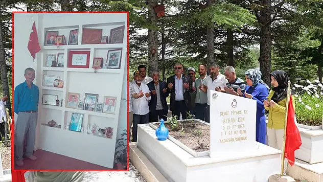 Kayseri şehidini andı…