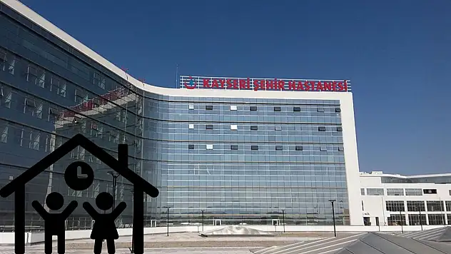 Kayseri Şehir Hastanesi'nde kreş krizi!