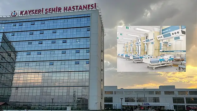 Kayseri Şehir Hastanesi yoğun bakımları için kritik ihale!