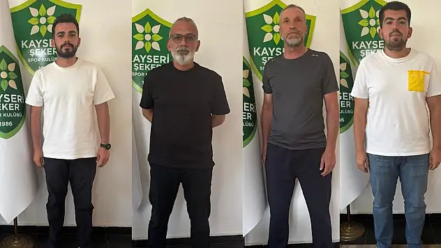 Kayseri Şekerspor'un teknik heyeti belli oldu