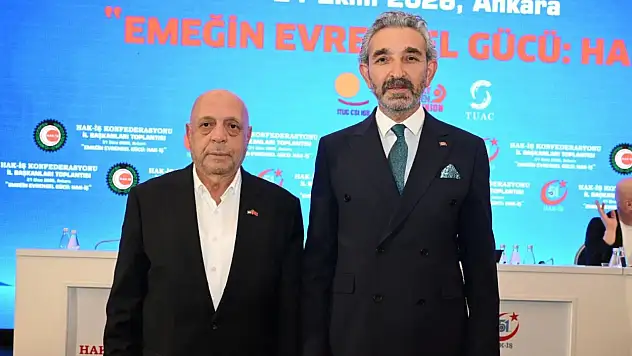 Kayseri Şube Başkanı Navruz, HAK-İŞ İl Başkanları Toplantısı'na katıldı