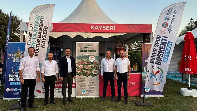 Kayseri tarihi ve kültürüyle  Adana Lezzet Festivali'nde!