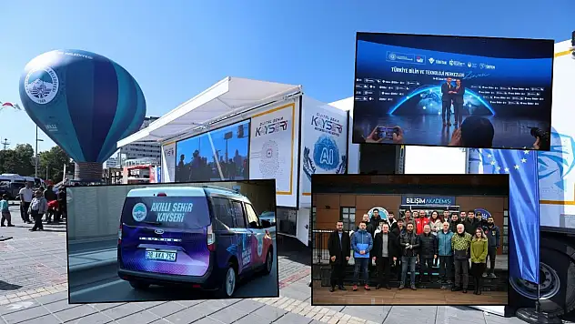 Kayseri teknolojiyle büyük dönüşümde pik yaptı: İşte Akıllı Şehircilik uygulamaları!