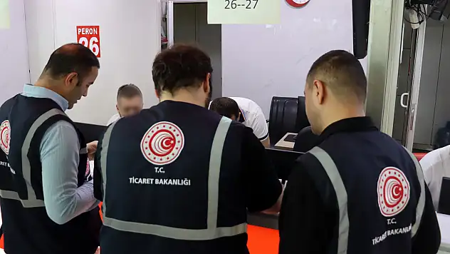 Kayseri terminalinde 'fiyat' denetimi