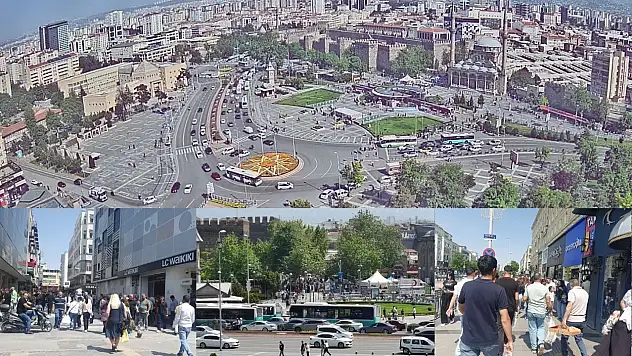 Kayseri tıklım tıklım… İşte bayram öncesi şehrin nabzını gösteren kareler!