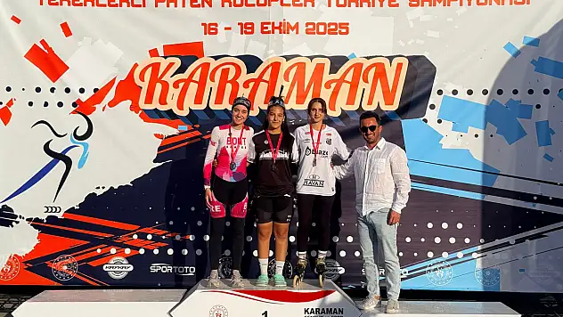 Kayseri, Türkiye şampiyonu oldu! Tekerlekli patende zirveye adını yazdırdı