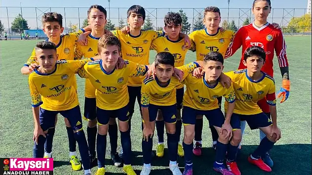 Kayseri U-14 Ligi'nde 11 maçta 85 gol atıldı