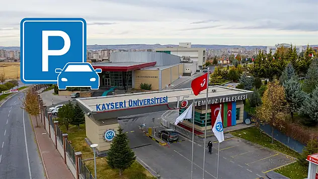 Kayseri Üniversitesi duyurdu: Tadilat nedeniyle kapalı!