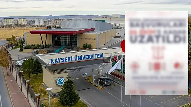 Kayseri Üniversitesi duyurdu! Ücretsiz eğitim fırsatında süre uzatıldı