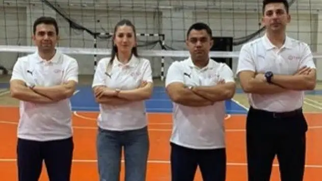 Kayseri Voleybol Ulusal Aday Hakemleri'nden önemli başarı