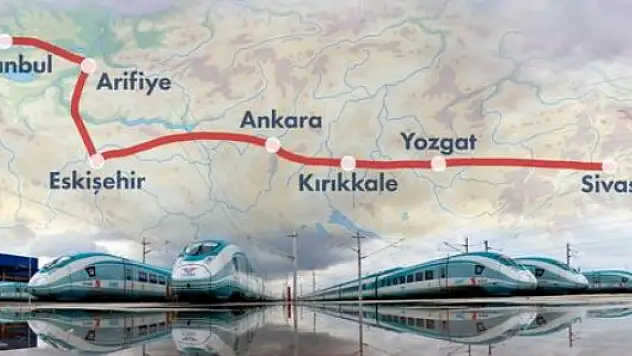 Kayseri'ye gelemeyen hızlı tren fiyatları şaşırtıyor!