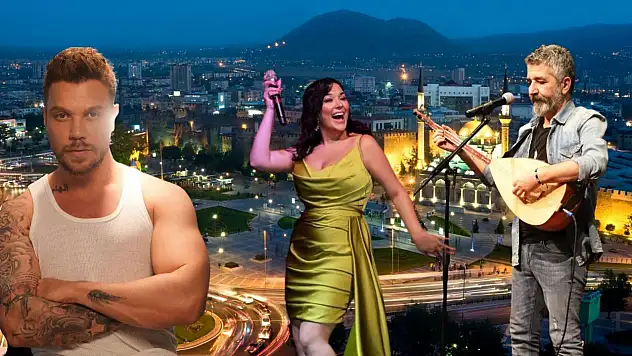 Kayseri'ye ünlü isim çıkarması! 3 günde 5 konser