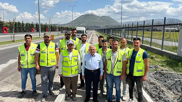Kayseri'ye yepyeni bir yol yapılıyor: Başkan yerinde inceledi!