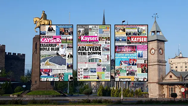 Kayseri yerel gazeteleri 1 Eylül sabahına hangi manşetlerle çıktı?