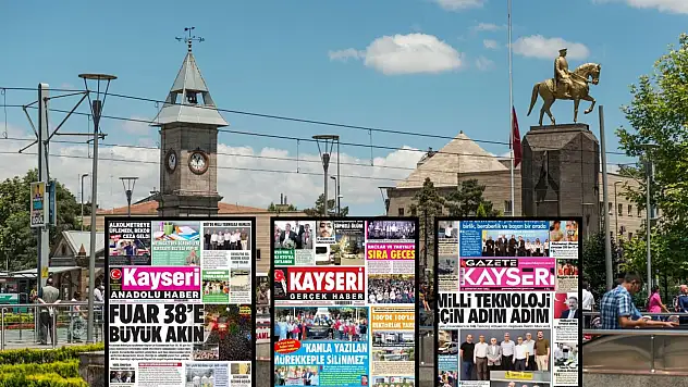 Kayseri yerel gazeteleri 11 Ağustos sabahına hangi manşetlere çıktı?