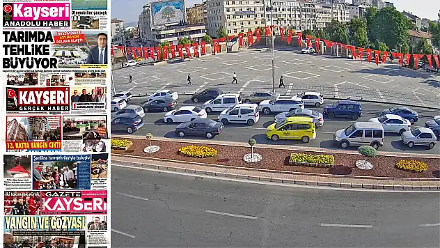 Kayseri yerel gazeteleri 12 Ağustos'a hangi manşetlerle çıktı?