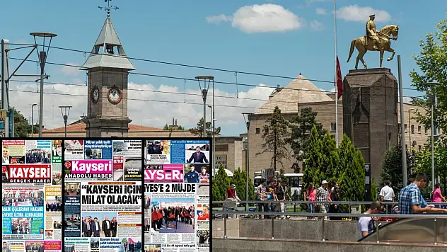 Kayseri yerel gazeteleri 14 Mart Cumartesi günü sabahına hangi manşetlerle çıktı?