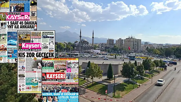 Kayseri yerel gazeteleri 19 Ekim Pazartesi sabahını hangi manşetlerle karşıladı?