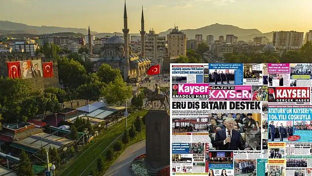Kayseri yerel gazeteleri 20 Aralık hangi manşetlerle çıktı?