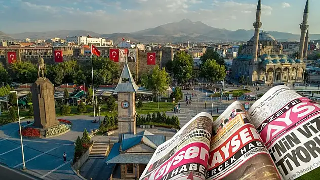 Kayseri yerel gazeteleri 25 Nisan'a hangi manşetlerle çıktı? İşte öne çıkanlar...