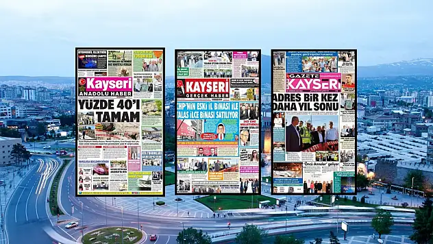 Kayseri yerel gazeteleri 28 Temmuz sabahına hangi manşetlerle çıktı?