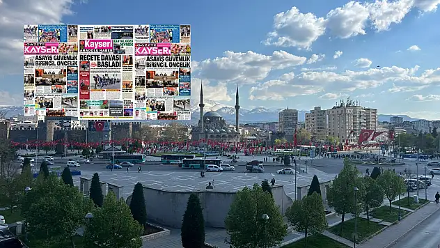 Kayseri yerel gazeteleri 29 Nisan Çarşamba sabahına hangi manşetlerle çıktı?