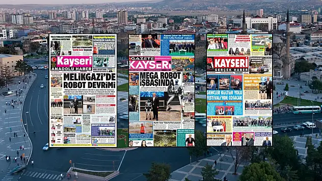 Kayseri yerel gazeteleri 3 Eylül sabahına hangi manşetlerle çıktı?