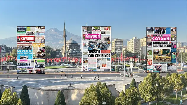 Kayseri yerel gazeteleri bugünü hangi manşetlerle karşıladı? (14 Eylül)