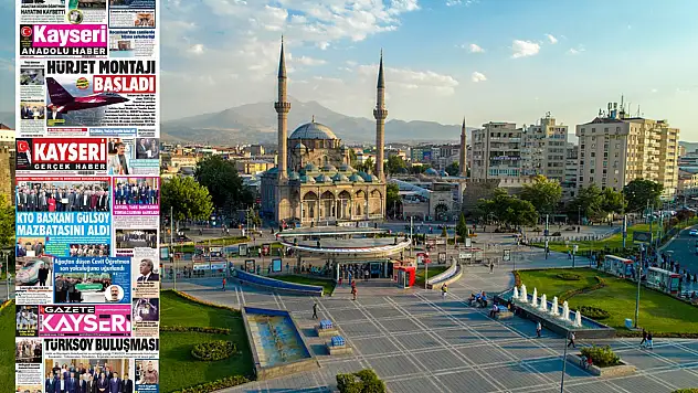 Kayseri yerel gazeteleri bugün hangi manşetlerle öne çıktı? (9 Ekim 2026 Cuma)