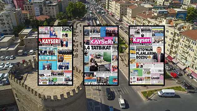 Kayseri yerel gazetelerinden çarpıcı manşetler! (8 Ekim 2026)