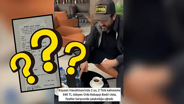 Kayseri'yi eleştiren Bedri Usta'nın kendi işletmesi gündem oldu