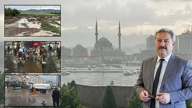 Kayseri'yi sel vurdu – Palancıoğlu'ndan dikkat çeken değerlendirme