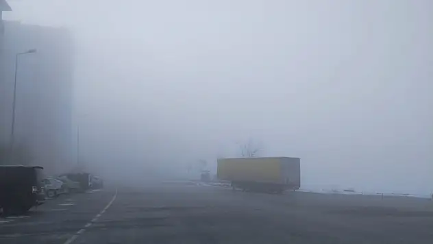 Kayseri yoğun sis etkili oldu!