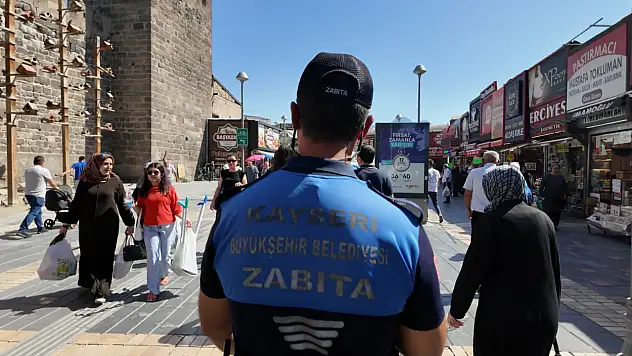 Kayseri zabıtası bayram mesaisine hazır! Tüm izinler kaldırıldı