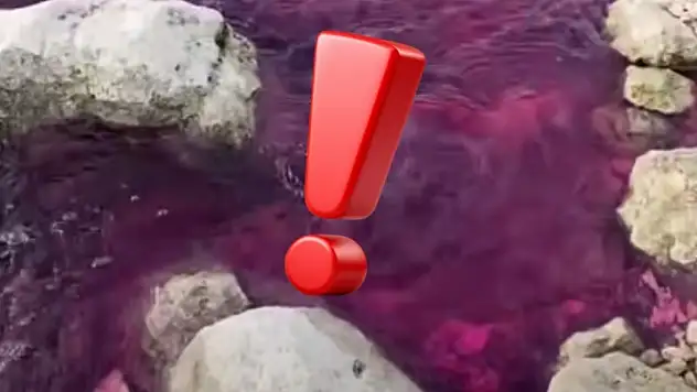 Kayseri Zamantı Irmağı'nda şaşırtan görüntüler! Su neden renk değiştirdi?