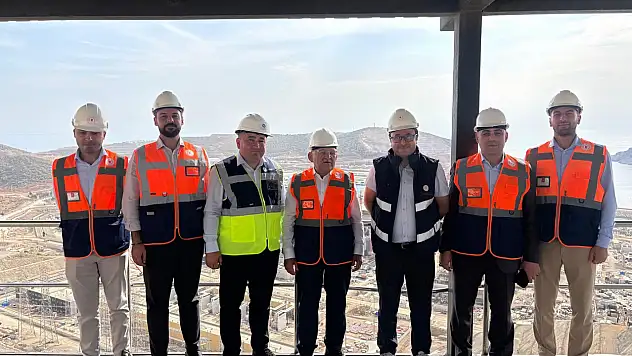 Kayserili başkandan enerji ihtiyacının yüzde 10'unu karşılayacak santrale ziyaret