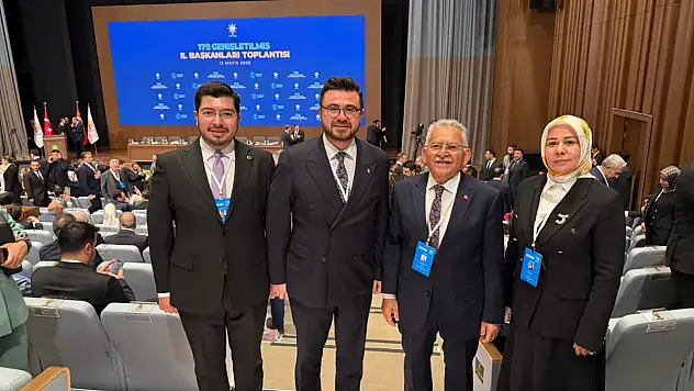 Kayserili Başkanlar AK Parti'nin Ankara'daki kritik toplantısına katıldı!