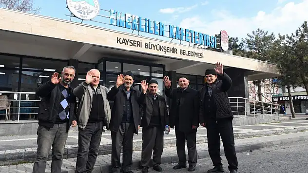 Kayserili emekliler her mevsim o mekana akın ediyor: Aylık ziyaretçi sayısı belli oldu!
