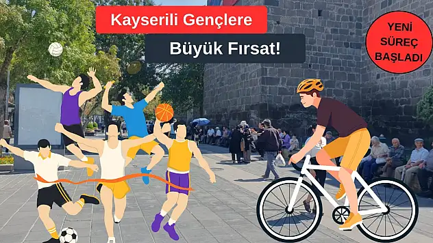 Kayserili gençlere büyük fırsat! Sporcu olmak için yeni süreç başladı