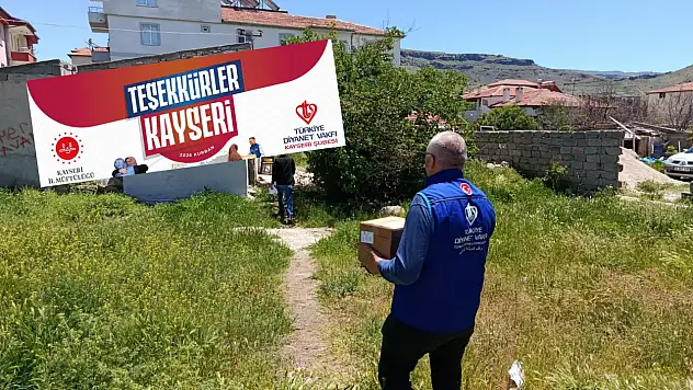 Kayserili kurbanlarını bağışladı: Türkiye birincisi o ilçe oldu!