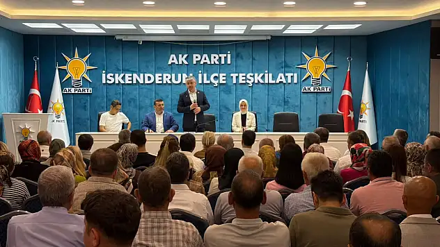 Kayserili Milletvekili Çopuroğlu'dan İskenderun'dan net mesaj!