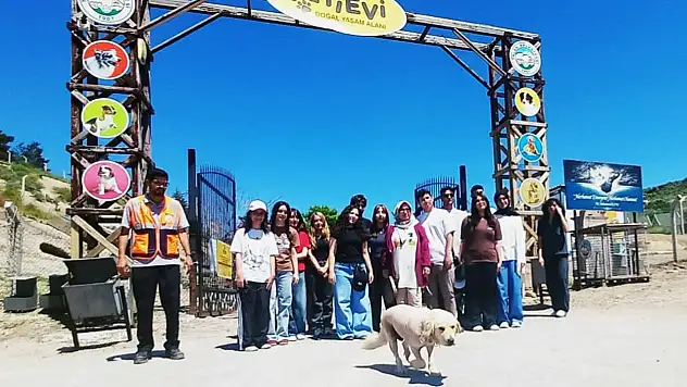 Kayserili öğrenciler can dostlarla bir araya geldi